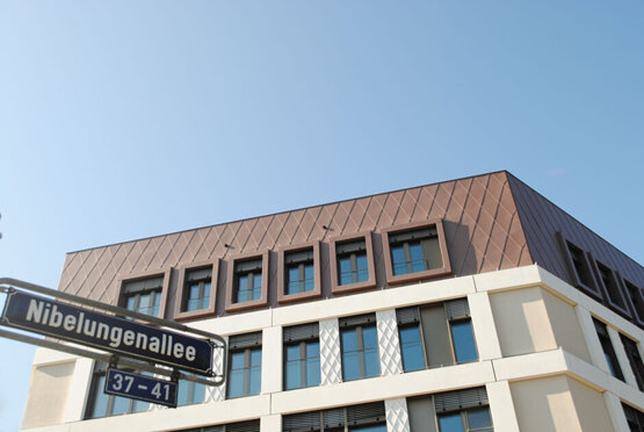 Fotografie eines Ausschnittes des Bürgerhospitals