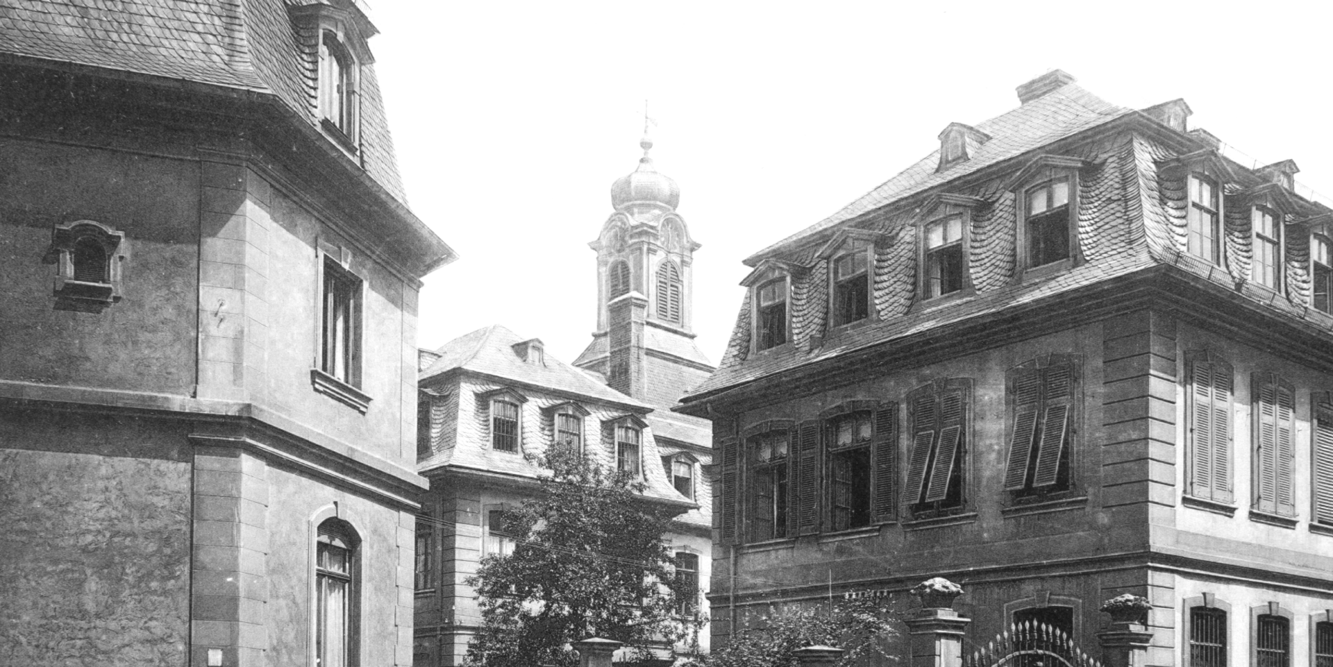 Historische Fotografie des Bürgerhospitals